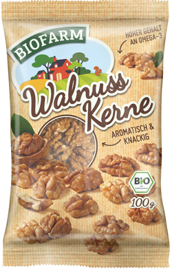 KLUTH Beutel Bio-Walnusskerne