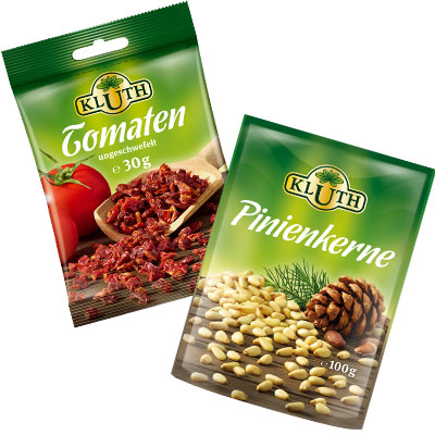 KLUTH Beutel Tomaten und Pinienkerne