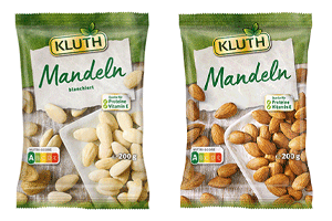 KLUTH bags Almonds brown and blanched